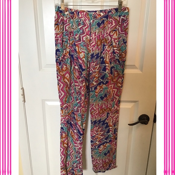 Baray Occidental Pants - 🎉HOST PICK🎉 Colorful Zigzag Patterned Women's Pants
